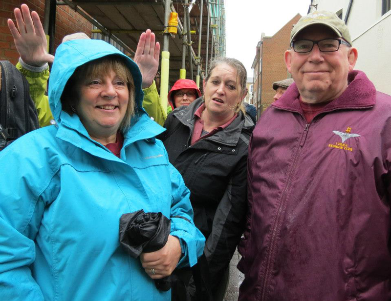 With Debra Sampson Milburn, Amanda Tiernan and Eric Holmes.